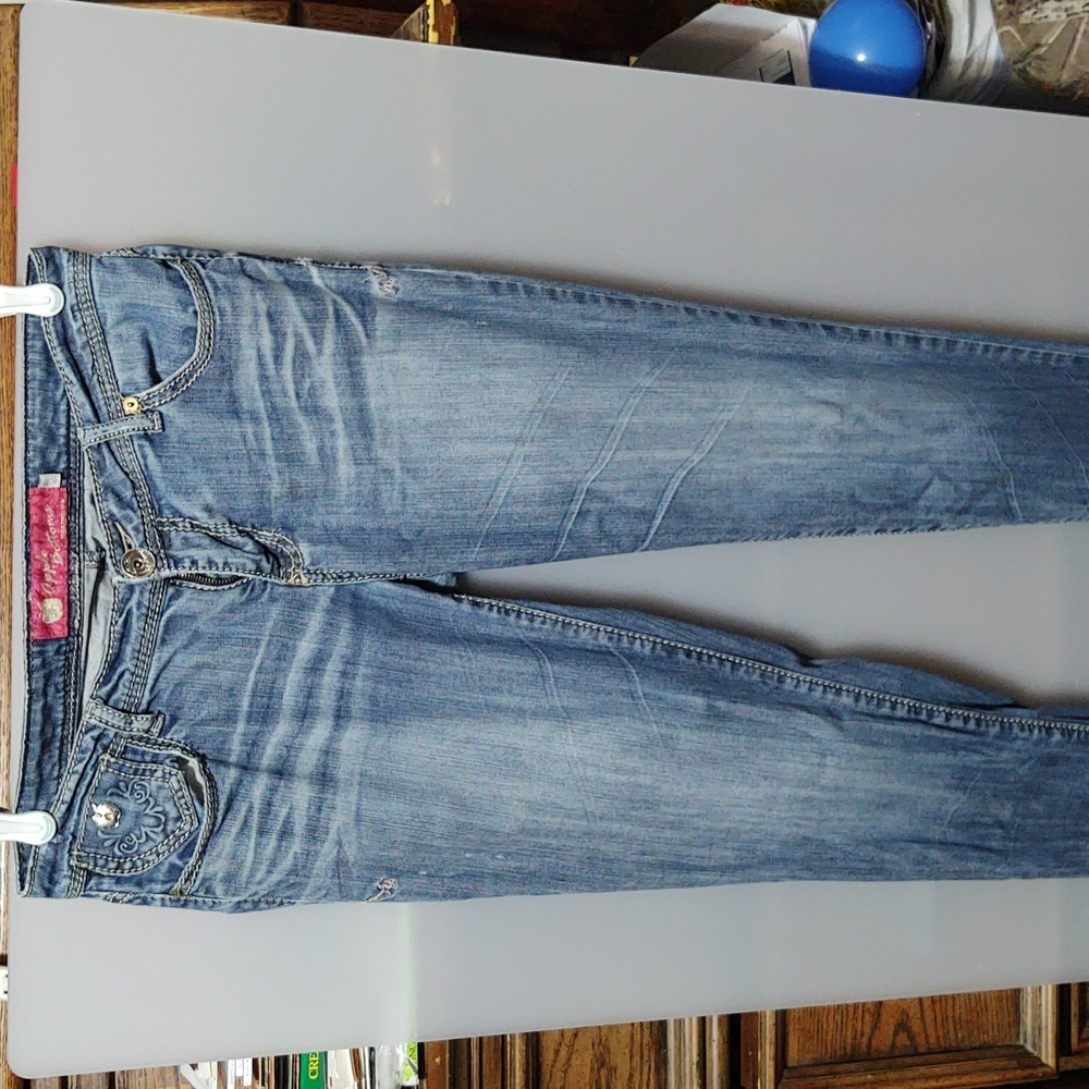 Vintage Apple Bottom Jeans Size 9/10, 32" inseam